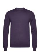 Margrate Tops Knitwear Round Necks Purple Matinique