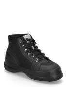 Mb Luna Trek Mid Nylon Nyörisaappaat Black Moon Boot