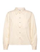 Cest Shirt Tops Shirts Long-sleeved Cream NORR
