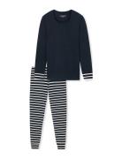 Long Pyjamas Midnight Blue - Casual Essentials Pyjama Navy Schiesser