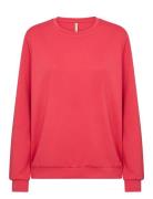 Sc-Banu Tops Sweat-shirts & Hoodies Sweat-shirts Pink Soyaconcept