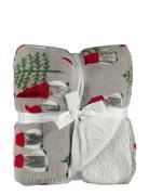 Blanket X-Mas Home Textiles Cushions & Blankets Blankets & Throws Red ...