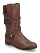 Burnished Calf-Briannah-Bo-Mbo Shoes Boots Ankle Boots Ankle Boots Fla...