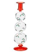 Winter Berries Bubble Candle Holder Home Decoration Candlesticks & Lan...