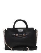 Nolana Girlfriend Satchel Bags Top Handle Bags Black GUESS