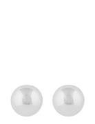 Billie Big Ear Plain G - Accessories Jewellery Earrings Studs Silver S...