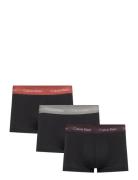 Low Rise Trunk 3Pk Bokserit Black Calvin Klein