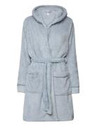 Fleece Bathrobe Short Aamutakki Blue Hunkemöller