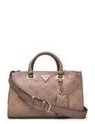 Cresidia Status Satchel Bags Top Handle Bags Brown GUESS