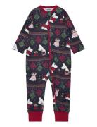 Ornament Pyjamas Pyjama Sie Jumpsuit Haalari Navy MUMIN