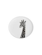 Tallrik African Giraffe Home Tableware Plates Small Plates White Maxwe...