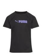 Puma Fit Tee G Sport T-shirts Short-sleeved Black PUMA