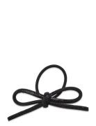 Hair Elastic Bow W Rhines Accessories Hair Accessories Scrunchies Blac...