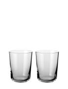 New York Dark Water - 2 Pcs Home Tableware Glass Drinking Glass Grey F...