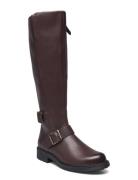 Orinoco2 Tall D Korkeavartiset Saapikkaat Brown Clarks