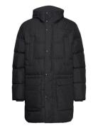 D2. Long Alta Down Jacket Vuorillinen Takki Topattu Takki Black GANT