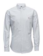 Slim Fit Oxford Shirt Tops Shirts Business Blue Polo Ralph Lauren