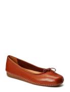 Freckle Ice D Ballerinat Brown Clarks