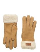 W Turn Cuff Glove Hanskat Käsineet Beige UGG