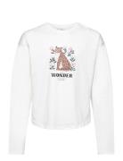 Long-Sleeved Panther T-Shirt Tops T-shirts Long-sleeved T-shirts White...