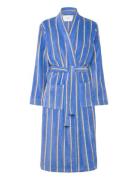 Rwadamo Striped Robe Aamutakki Blue Rosemunde