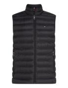 Core Packable Recycled Vest Liivi Black Tommy Hilfiger