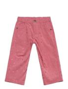 Pants Aop Bottoms Trousers Pink Minymo