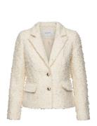 Martinedea Blazers Single Breasted Blazers Cream Dea Kudibal