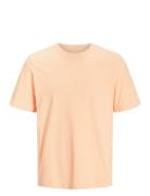 Jjeorganic Basic Tee Ss O-Neck Noos Tops T-shirts Short-sleeved Orange...