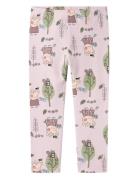 Nmfdyka Peppa Legging Noos Cplg Bottoms Leggings Pink Name It