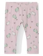 Nbfjennia Capri Legging Bottoms Leggings Pink Name It