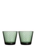 Tundra Tumbler 29Cl Pine Green 2Pc Home Tableware Glass Drinking Glass...