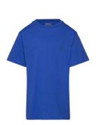 26/1 Jersey-Ss Cn-Tp-Tsh Tops T-shirts Short-sleeved Blue Ralph Lauren...