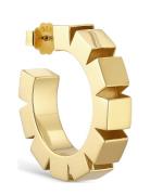 Chunky Magic Hoop Accessories Jewellery Earrings Hoops Gold Jane Koeni...