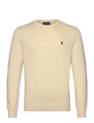 Cotton-Lscnpp7Gg Tops Knitwear Round Necks Yellow Polo Ralph Lauren