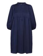 Acacia Sarina Dress Polvipituinen Mekko Navy Bruuns Bazaar