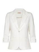 Zablazer 1 Blazer Blazers Single Breasted Blazers White Fransa