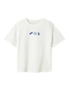Nkmbekaj Ss Nreg Top Tops T-shirts Short-sleeved White Name It