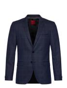Arti232X Suits & Blazers Blazers Single Breasted Blazers Navy HUGO