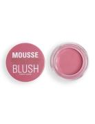 Revolution Mousse Blusher Blossom Rose Pink Poskipuna Meikki Pink Revo...