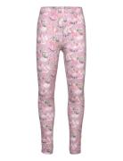Leggings Aop Bottoms Leggings Pink Minymo