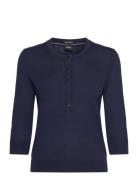 Fiblure Tops Knitwear Jumpers Navy BOSS
