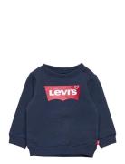 Fw-Crew Tops Sweat-shirts & Hoodies Sweat-shirts Blue Levi's
