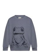 Sweatshirt Ls Tops Sweat-shirts & Hoodies Sweat-shirts Blue Minymo