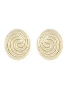 Gisele Twist Ear Plain G Accessories Jewellery Earrings Studs Gold SNÖ...