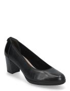 Women Court Sho Shoes Heels Pumps Classic Black Tamaris