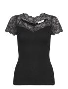Rwbeatha Capsleeve Regular T-Shirt Tops T-shirts & Tops Short-sleeved ...