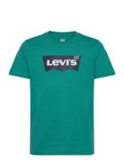 Te-S/S Tee Tops T-shirts Short-sleeved Green Levi's