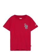 Te-S/S Tee Tops T-shirts Short-sleeved Red Levi's