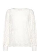 Fqnovy-Blouse Tops Blouses Long-sleeved White FREE/QUENT